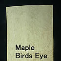 ピックガード材　Maple Birds Eye
