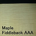 ピックガード材　Maple Fiddleback AAA